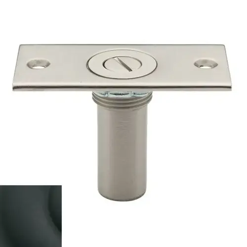 Baldwin 0622190 Locking Dustproof Strike Satin Black Finish