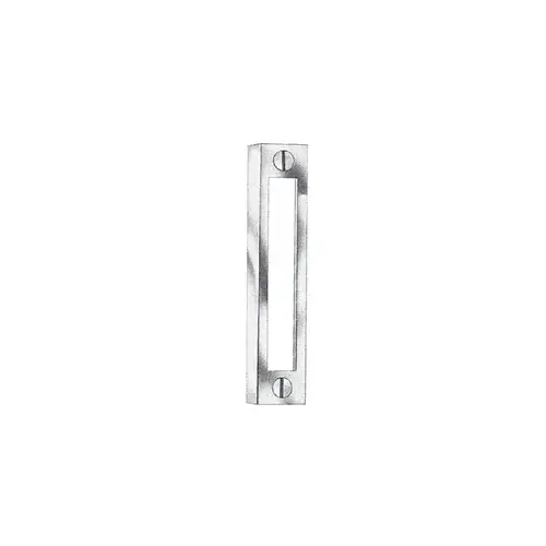Baldwin 5672031 Strike Reverse Bevel Keeper Unlacquered Brass Finish
