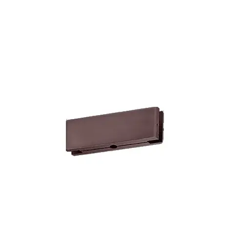 CRL AMR206DU Dark Bronze AMR Series Sidelite or Glass Door Mounted Keeper