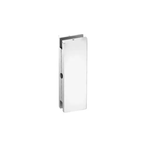 CRL AMR206PS Polished Stainless AMR Series Sidelite or Glass Door Mounted Keeper