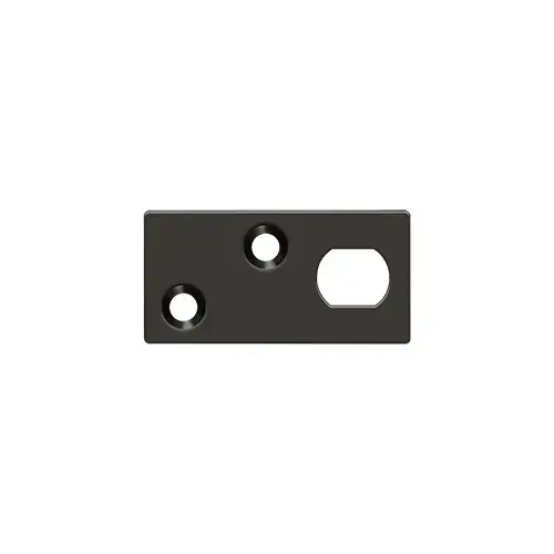 Deltana GP12EFB10B Guide Plate for EFB Extension Flush Bolt in Oil-rubbed Bronze