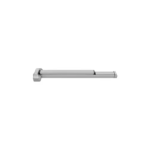 Deltana PDR36UL-AL Panic Device Rim 36" UL, 3-hour Fire-rated, Stainless Steel Aluminum