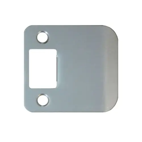 Don Jo EL102619RC 2-1/4" Full Lip Strike with 2" Extended Lip with Round Corners Satin Nickel Finish