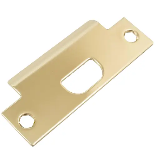 DORMA 8Q00166 605 4-7/8" x 1-1/4" UL ANSI / ASA Strike - Polished Brass