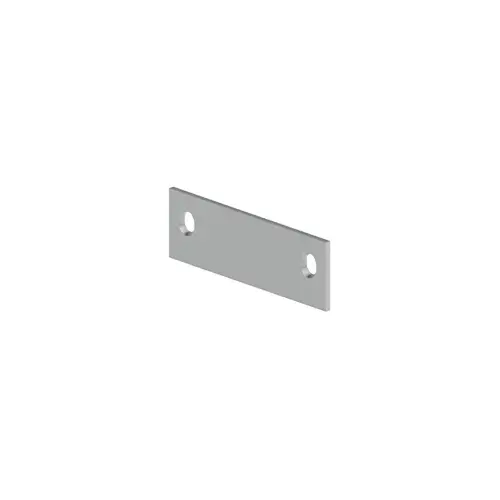 Hager 023332 336F 1-1/2" x 4-1/2" Door Edge Filler Plate, Prime Coat Finish