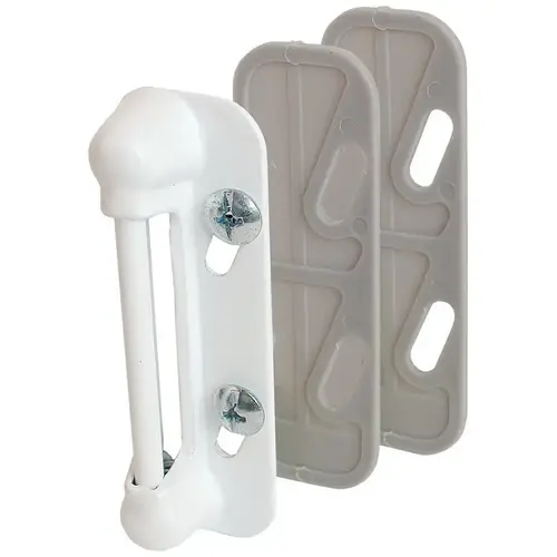 Prime-Line 5032791 Door Strike 2.62" H Steel White