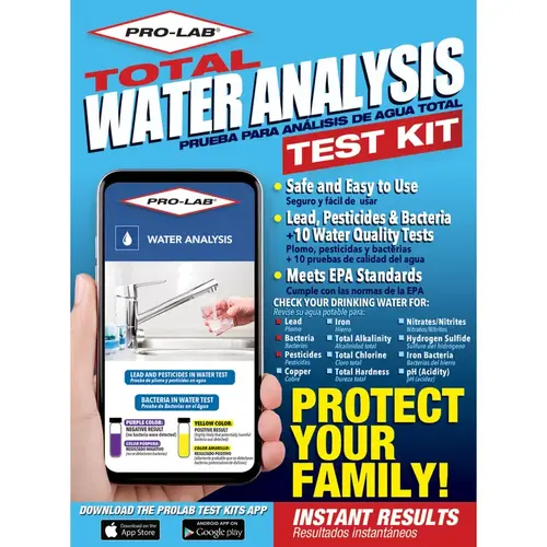 Pro-Lab TW120 Instant Results Total Water Quality Test Kit