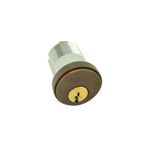 Schlage Commercial 20001C613134 1-3/4" Conventional Mortise Cylinder C Keyway with Compression Ring and Spring with Straight Cam Oil Rubbed Bronze Finish