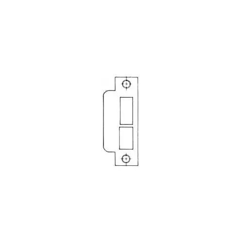 Baldwin 6038112R178 Right Hand 1-7/8" Extended Lip ASA Strike For 2-3/4" Backset Latch Only Venetian Bronze Finish