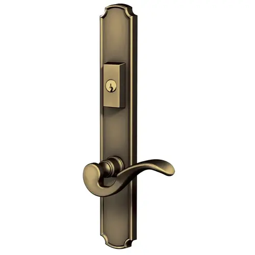 Baldwin MP002050FD2 Bismark Multi Point Trim Full Dummy Configuration 2 Antique Brass Finish