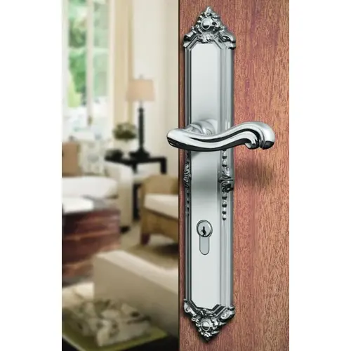 Baldwin MP003003ACT4 Kensington Multi Point Trim Keyed Entry with Turn Knob Configuration 4 Lifetime Brass Finish