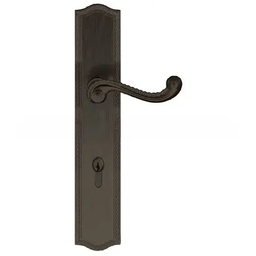Baldwin MP009112ACT1 Bristol Multi Point Trim Keyed Entry with Turn Knob Configuration 1 Venetian Bronze Finish