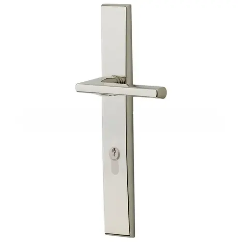 Baldwin MP013055ACT4 Lakeshore Multi Point Trim Keyed Entry with Turn Knob Configuration 4 Lifetime Bright Nickel Finish