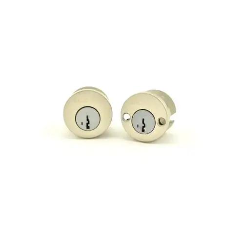 Baldwin Reserve 8BR0209004 Single Cylinder Deadbolt Cylinder Kwikset Smartkey with Housing and 4 Keys Satin Nickel Finish
