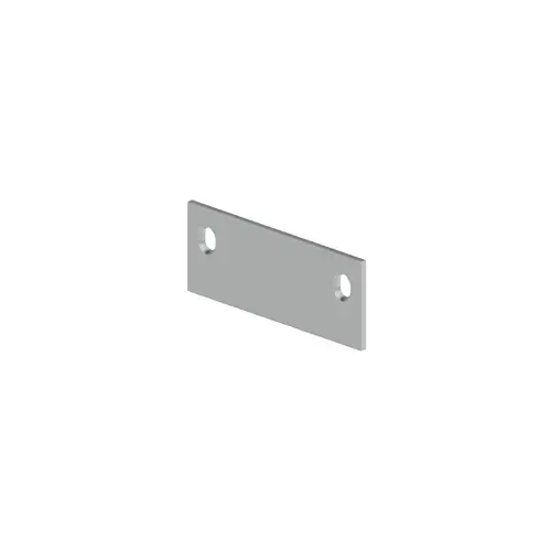 Hager 023334 336E 1-3/4" x 4-1/2" Door Edge Filler Plate, Prime Coat Finish