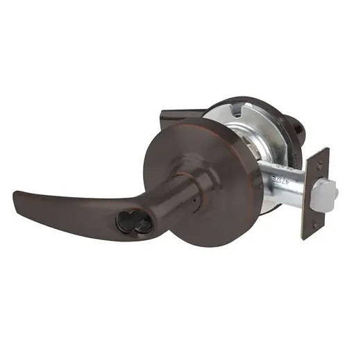 Schlage Commercial ND53BDATH643E ND Series Entry Small Format Less Core Athens with 13-247 Latch 10-025 Strike Aged Bronze Finish