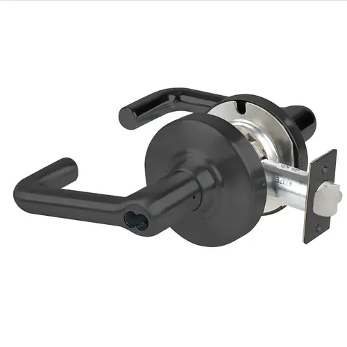 Schlage Commercial ND50JDTLR622 ND Series Entry / Office Large Format Less Core Tubular with 13-247 Latch 10-025 Strike Matte Black Finish