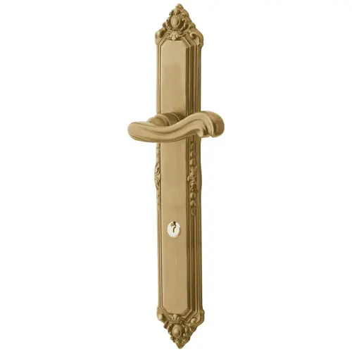 Baldwin MP003033PAT4 Kensington Multi Point Trim Patio Configuration 4 Vintage Brass Finish