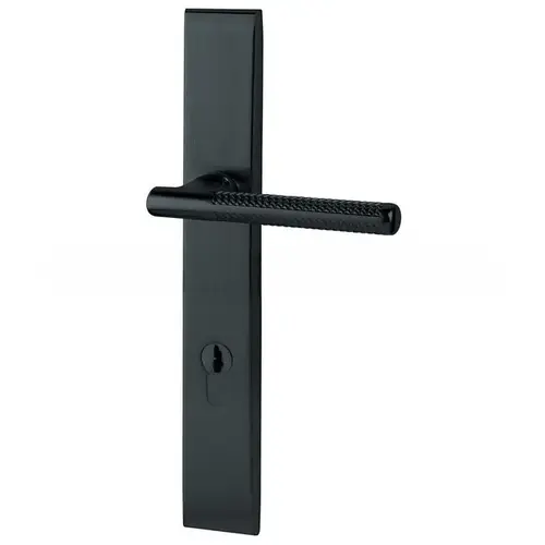 Baldwin MP013102ACT4X Lakeshore Multi Point Trim Keyed Entry with Turn Knob Configuration 4 Minus Lever Oil Rubbed Bronze Finish