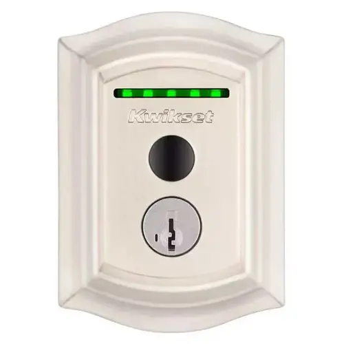 Kwikset 959-TRL-15-RCALFD-RCS Halo Touch Fingerprint Wi-Fi Enabled Smart Deadbolt Satin Nickel