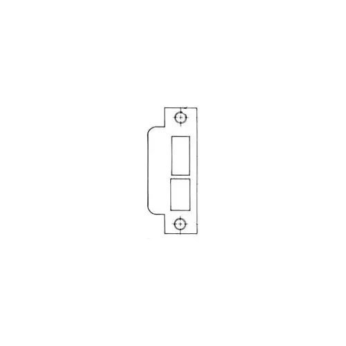 Baldwin 6339050L158 Left Hand 1-5/8" Extended ASA Strike Latch and Deadbolt Antique Brass Finish