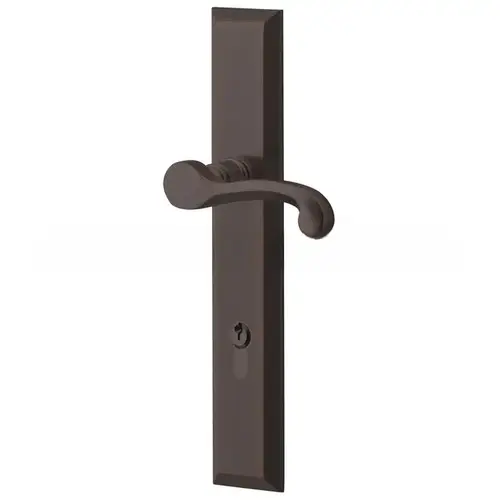 Baldwin MP004112ACT1X Concord Multi Point Trim Keyed Entry with Turn Knob Configuration 1 Minus Lever Venetian Bronze Finish