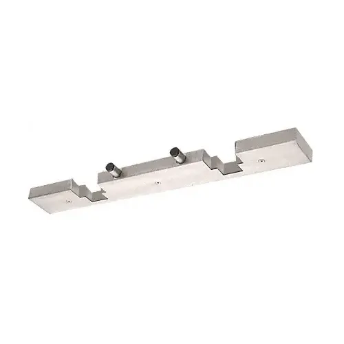 CRL ESP2SDBS Brushed Stainless Steel Electric Strike Keeper for Double Stile Doors - Fail Secure
