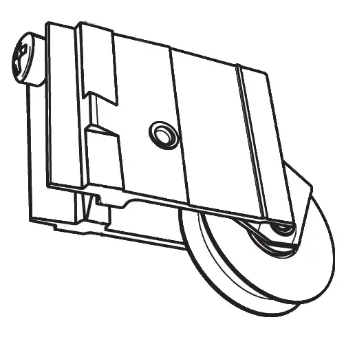 Brixwell 9-249spb Patio Door Roller Assembly precision Bearing 1-1/2 Steel pdr 2 Spb