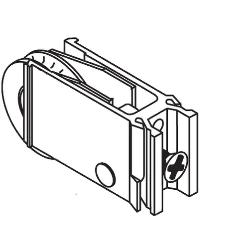 Brixwell 9-252ss Patio Door Roller Assembly 1-1/4 Stainless Steel Wheel pdr 24 Ss