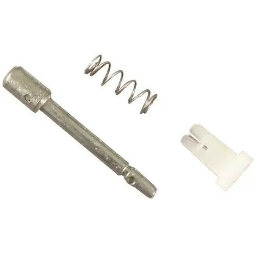 Brixwell 90-24-XCP25 SnaP-On Knob Plastic White metal Plunger - pack of 25