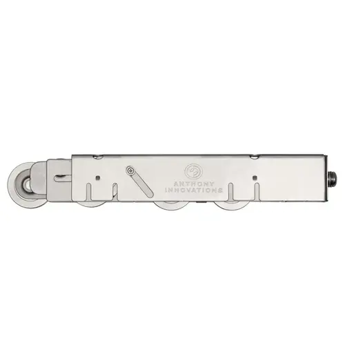 CRL A14640QSGA QUADZilla Stainless Steel Quad Roller with 1.81" Stainless Steel Wheels