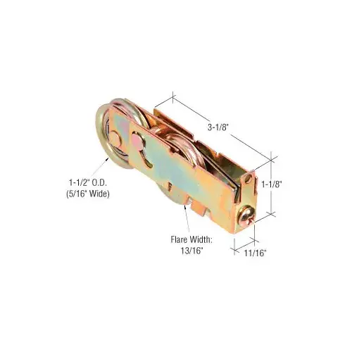 CRL D1844 1-1/2" Steel Ball Bearing Tandem Roller - Fleetwood Doors