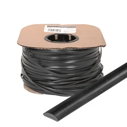 CRL FS315BL Black .315" Flat Screen Spline - 500 Foot Roll