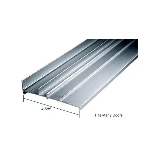 CRL TH834A Aluminum OEM Replacement Patio Door Threshold - 4-5/8" Wide x 8' Long