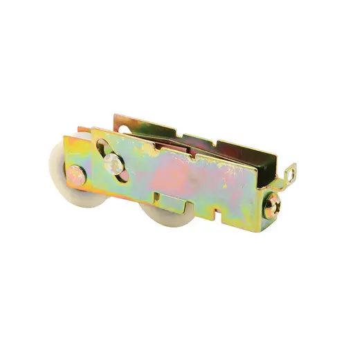 FHC D2049 1-1/4" Nylon Ball Bearing Sliding Door Tandem Roller Assembly (Single Pack)