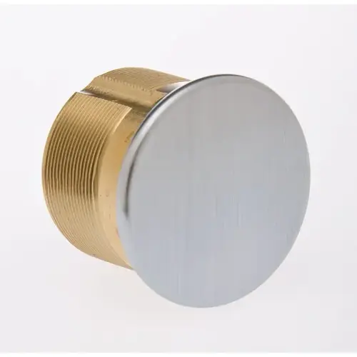 Kaba Ilco 701026D 1-1/8" Dummy Rim Cylinder Satin Chrome Finish