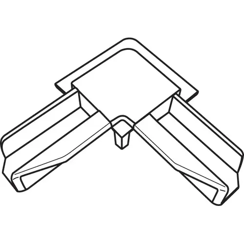 Brixwell 90-1004-XCP25 Corner Key Plastic White outside Corner Key - pack of 25