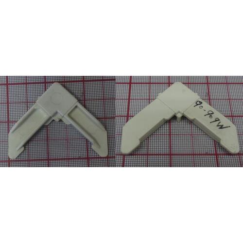 Brixwell 90-909w 5/16in Cut Corner White with Bumps