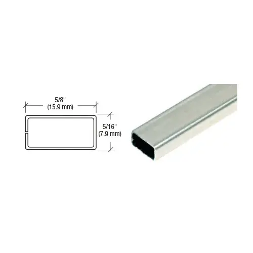 Brixwell WSSB58M-CCP36 Mill 5/8" x 5/16" Roll Formed Aluminum Spreader Bar  36" Stock Length