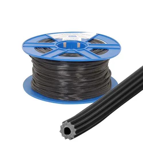 CRL 5CBL160 Black .160 Screen Retainer Spline - 500 Foot Roll