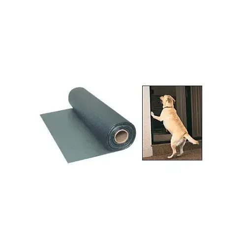 CRL PWS60 Charcoal 60" Paw-Proof Pet Screen Mesh - 100 ft - 100 Foot Roll