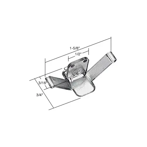 CRL V524 Window Screen Retainer Clip #524 Clear