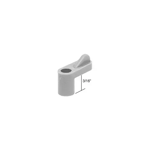 CRL WSC303GRYPK Gray 3/16" Plastic Window Screen Clips - Pack