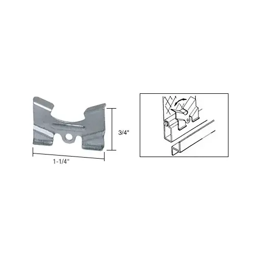 CRL WSC540-XCP100 Rivet-On Swivel Latch - Bulk - pack of 100