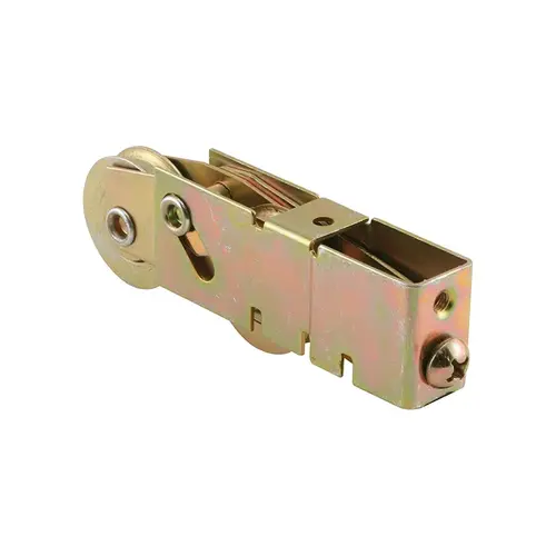 FHC D1983 1-1/4" Steel Ball Bearing Tandem Roller Assembly - Plain Back (Single Pack)