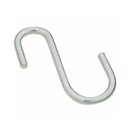 National Hardware N263582-XCP10 3315SBC S Hook Zinc Plated Finish - pack of 10