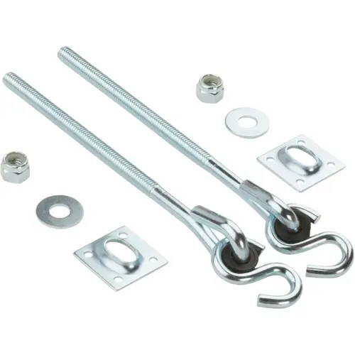 National Hardware N264077 V2039 Swing Hook Kit Yellow Chromate Finish Zinc Plated