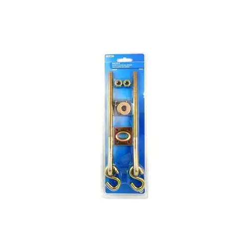 Onward 21879XR Swing Hook Kit, Metal, Zinc