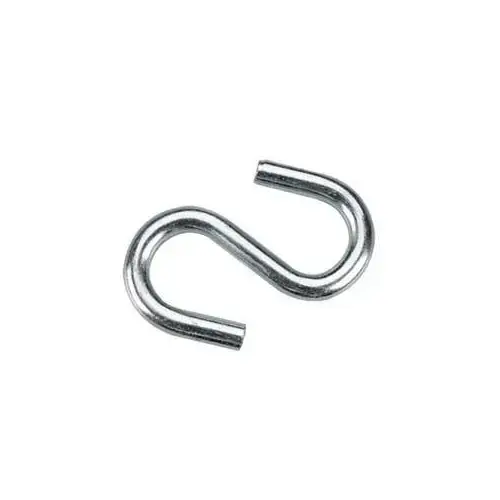 Onward 280XBC-XCP10 S-Hook, 296 lb Working Load, 9.5 mm Dia Wire, Metal, Zinc - pack of 10