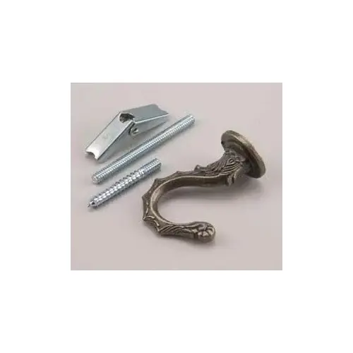 Onward 583GLR Jumbo Swag Hook, 70 lb, Metal, Gold